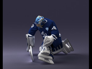 hockey goalkeeper 1007 3D मॉडल