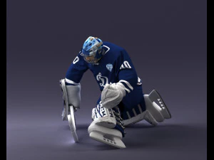hockey goalkeeper 1007 3D Model