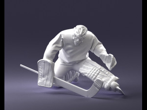 hockey goalkeeper 1007 3D मॉडल