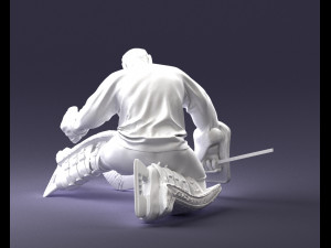 hockey goalkeeper 1007 3D मॉडल