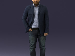 barber man 0111 3Dモデル