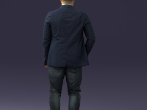 barber man 0111 3d print ready 3D-Druckmodell