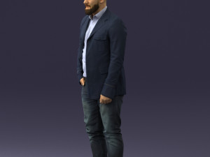 barber man 0111 3d print ready 3D-Druckmodell