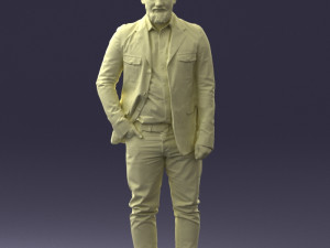 barber man 0111 3d print ready 3D-Druckmodell