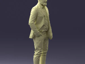 barber man 0111 3d print ready 3D Print Model