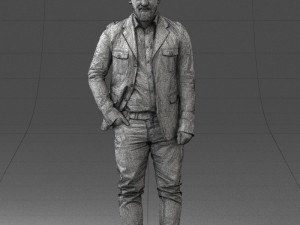 barber man 0111 3d print ready 3D-Druckmodell