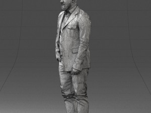 barber man 0111 3d print ready 3D-Druckmodell