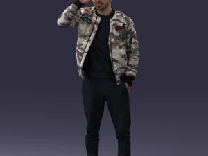 homem hip-hop 0420 Modelo 3D