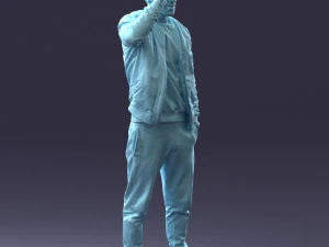 hiphop man 0420 3D Model