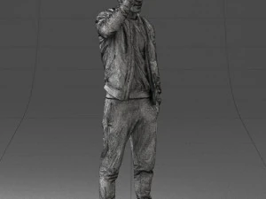 hiphop man 0420 3D Model