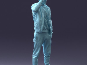 hiphop man 0420 3d print ready 3D Print Model