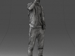 hiphop man 0420 3d print ready 3D Print Model