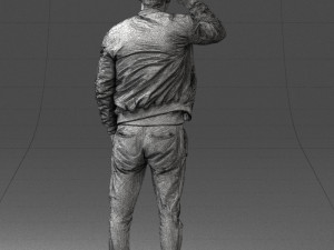 hiphop man 0420 3d print ready 3D Print Model