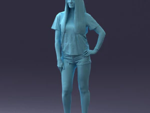 glamour woman 0519 3D Model