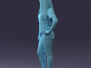 glamour woman 0519 3D Model