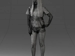 glamour woman 0519 3D Model