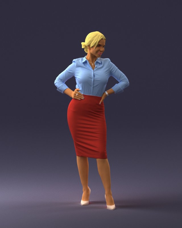 beautiful woman 0822 3d print ready 3D Baskı Modeli .c4d .max .obj .3ds .fbx .stl .blend 