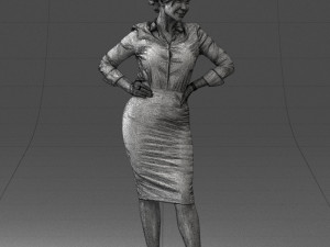 beautiful woman 0822 3d print ready 3D Baskı Modeli