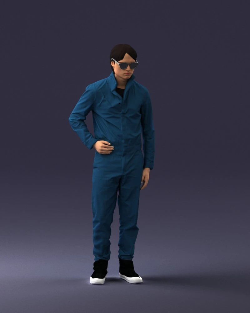 scifi man 0831 3d print ready 3D Print Model .c4d .max .obj .3ds .fbx .stl .blend 