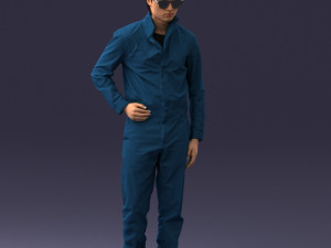 scifi man 0831 3d print ready 3D Print Model