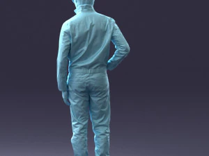 scifi man 0831 3d print ready 3D Print Model