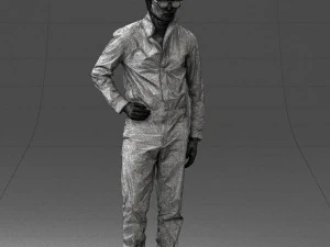 scifi man 0831 3d print ready 3D Print Model