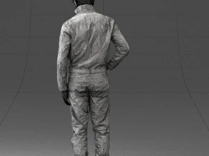 scifi man 0831 3d print ready 3D Print Model