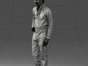 scifi man 0831 3d print ready 3D Print Model
