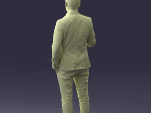 man with award 0524 3D Model