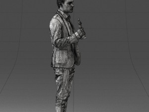 man with award 0524 3d print ready 3D Print Model
