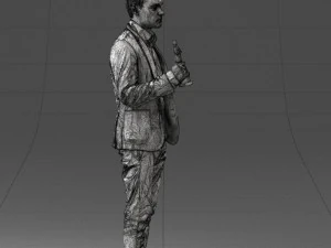 man with award 0524 3d print ready 3D Print Model