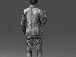 man with award 0524 3d print ready 3D Print Model