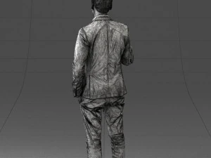 man with award 0524 3d print ready 3D Print Model