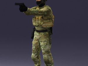 soldier 0510 Model 3D