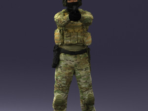 soldier 0510 Model 3D
