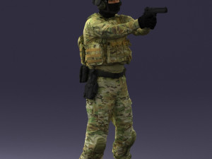 soldier 0510 Model 3D