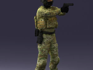 soldier 0510 3D Model