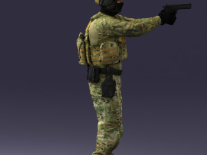 soldier 0510 Model 3D