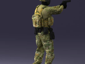 soldier 0510 3D Model