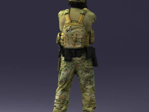 soldier 0510 3D Model