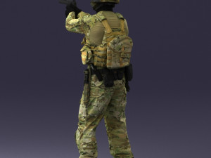 soldier 0510 Model 3D