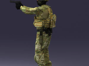 soldier 0510 3D Model