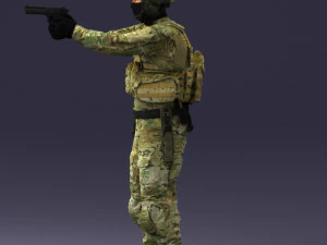 soldier 0510 3D Model