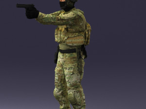 soldier 0510 Model 3D
