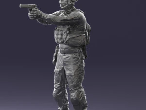 soldier 0510 3D Model