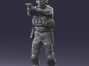 soldier 0510 Model 3D