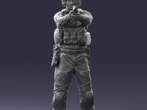 soldier 0510 Model 3D