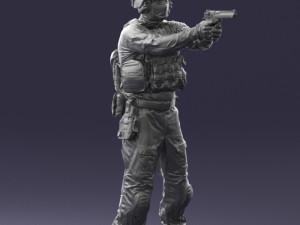 soldier 0510 Model 3D