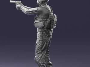 soldier 0510 3D Model