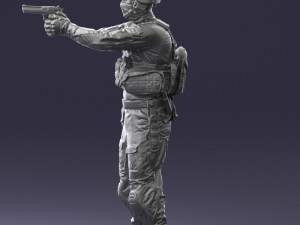 soldier 0510 Model 3D